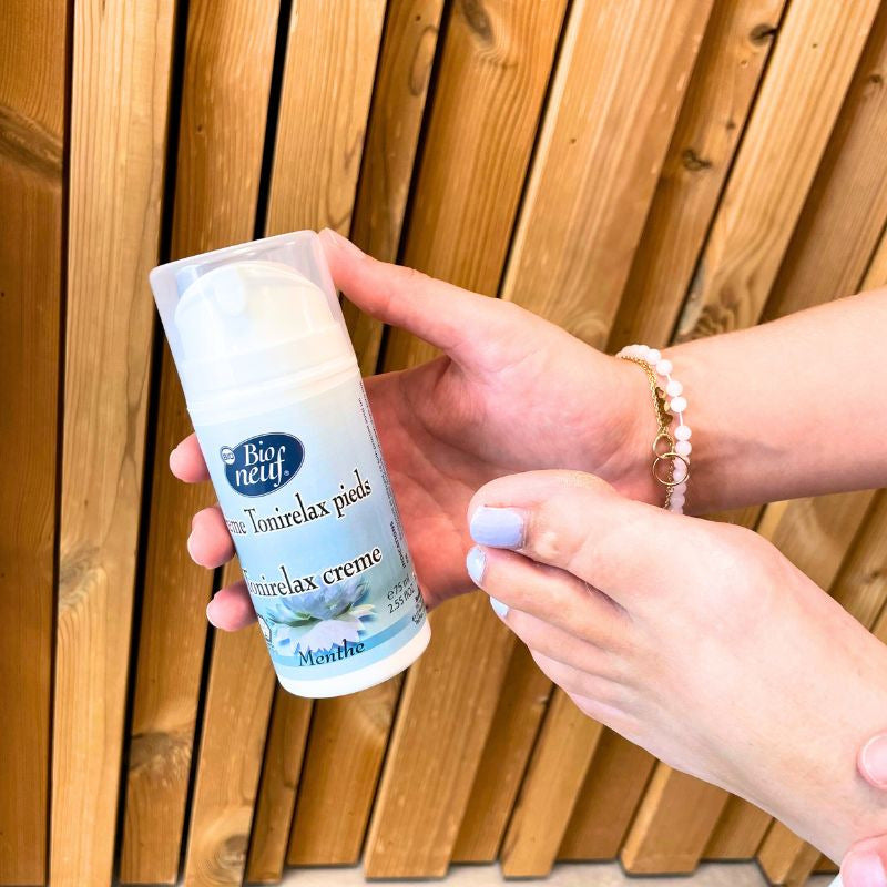 Crème Tonirelax pour les pieds de Bio neuf