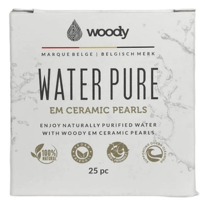 Perles de céramique pour purifier l'eau du robinet
