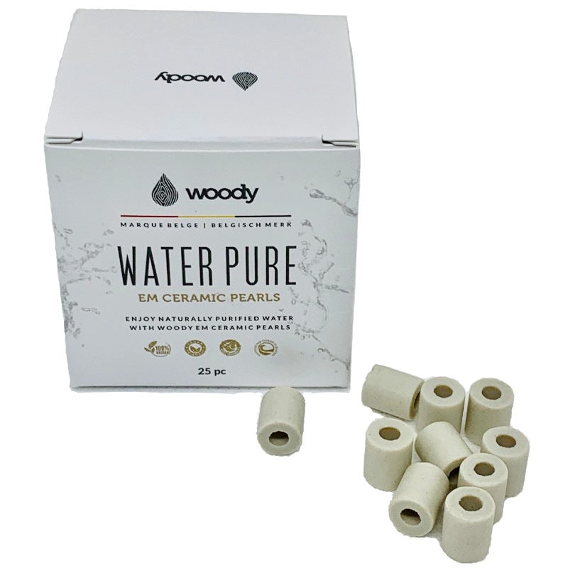 Perles de céramique pour purifier l'eau du robinet