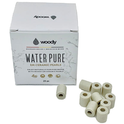 Perles de céramique pour purifier l'eau du robinet