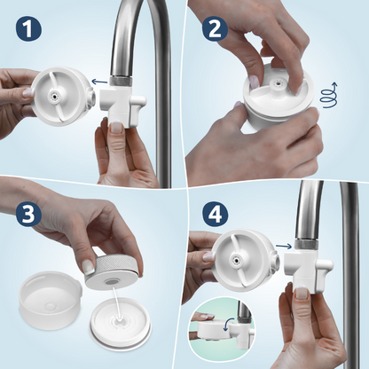 Pack de 6 cartouches pour filtre EcoPro Compact Tappwater