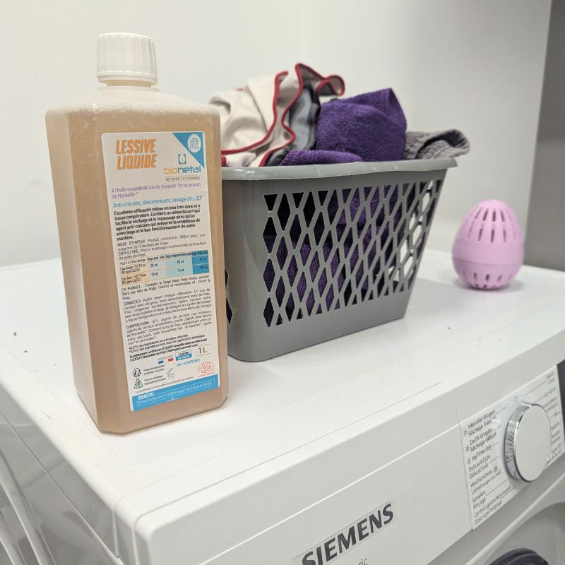 Lessive liquide anticalcaire écologique pour machine à laver