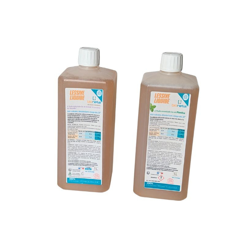 Lessive liquide anticalcaire écologique pour machine à laver
