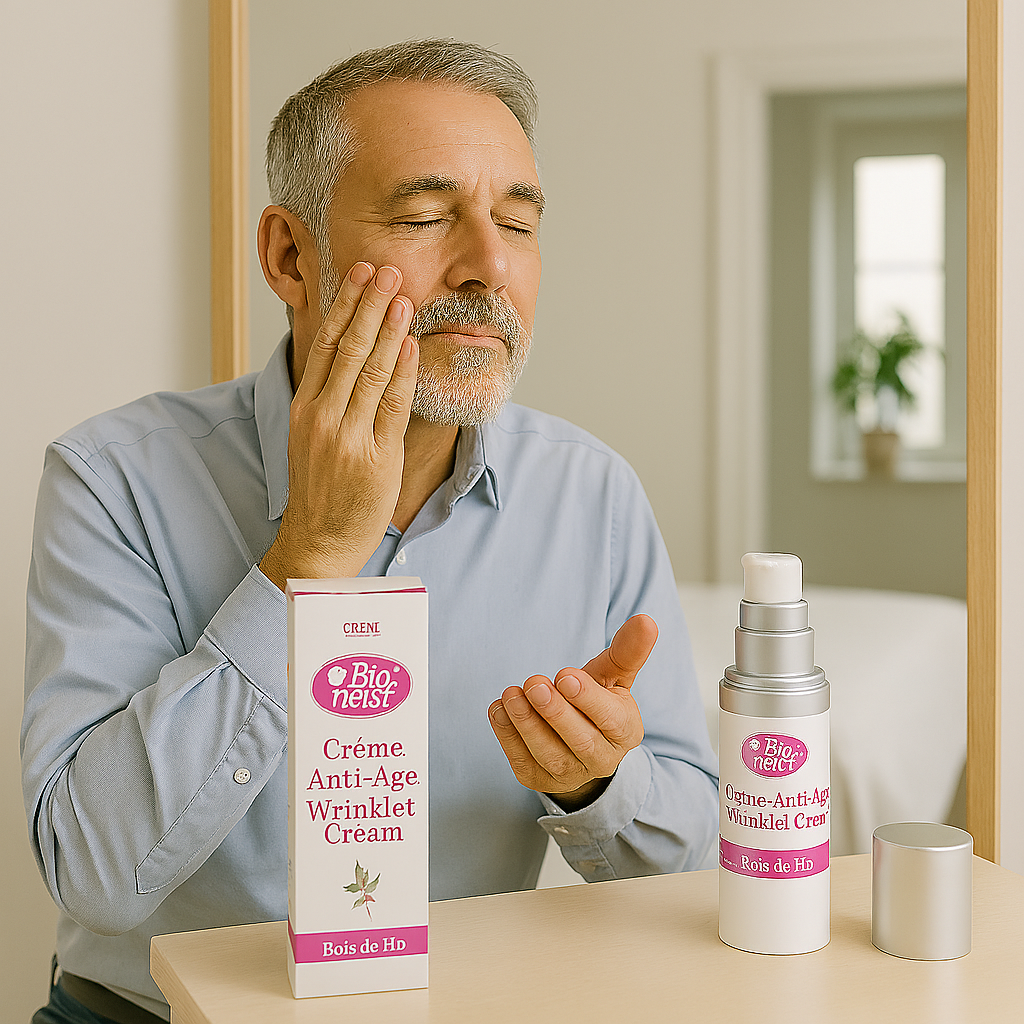 Crème anti-âge visage de Bio neuf