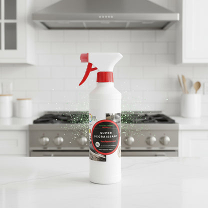 Spray super dégraissant – Pour nettoyage intensif des surfaces