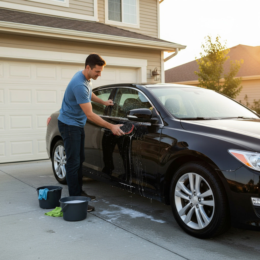Éponge de lavage pour voiture anti-insectes
